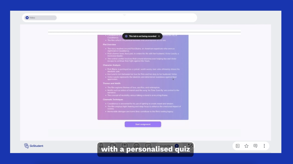 GoStudent Learning Explainer