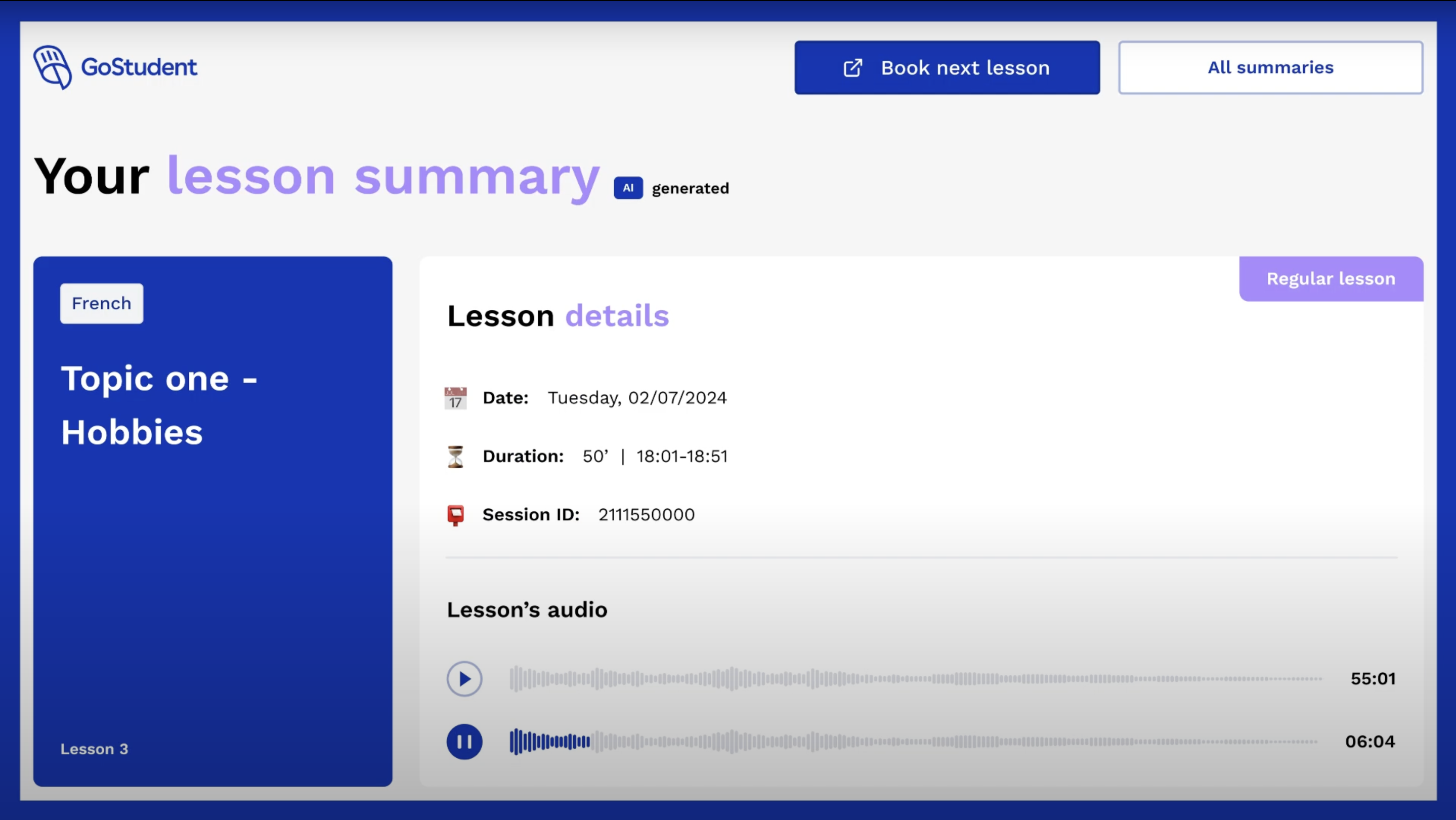 GoStudent Learning Explainer